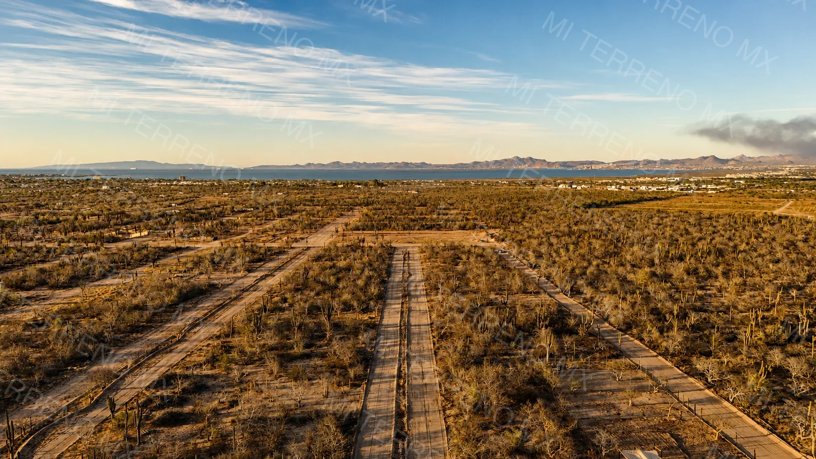 Vista aérea del proyecto Vista Bahía